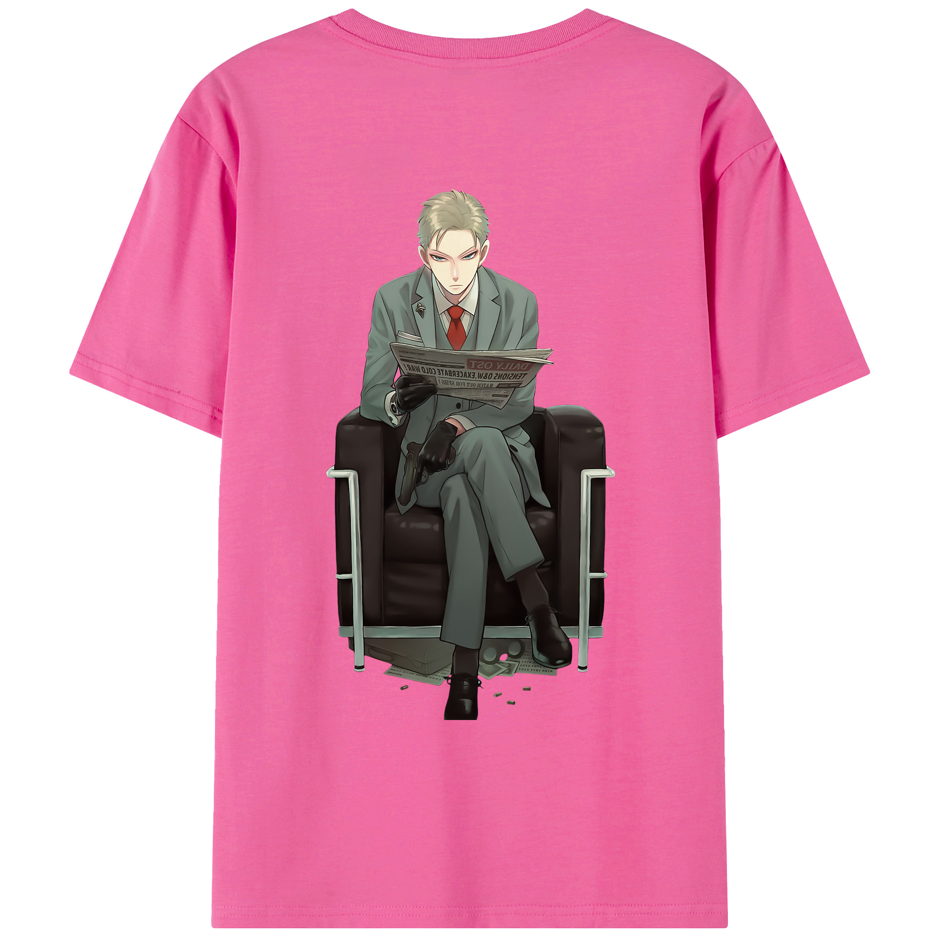 （画像用） SPY×FAMILY间谍家家酒 レディース半袖Tシャツ(バックプリント)